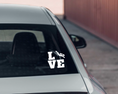 Load image into Gallery viewer, SCUBA Love Square Vinyl Decal