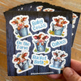 Load image into Gallery viewer, This image shows the Baby Cows mini sheet