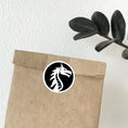Load image into Gallery viewer, This image shows a Dragon label on a paper bag.