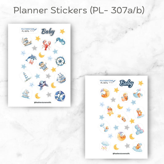PL-307 5x7 Planner Labels
