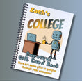 Load image into Gallery viewer, This image shows the Personalized College Gift Card Book with Stickers and PVC Cover - Robot