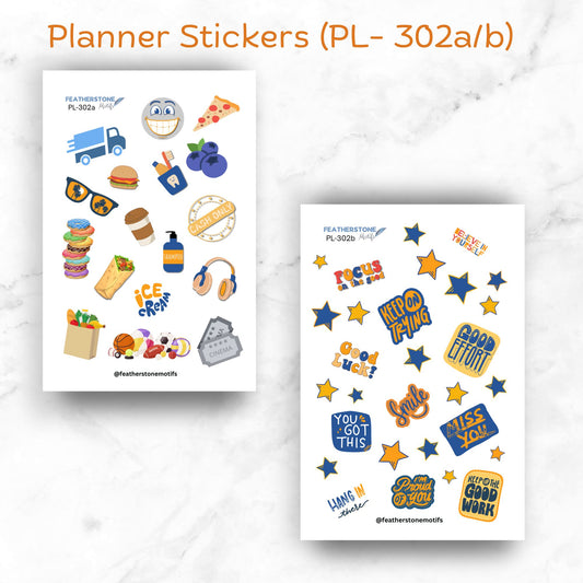 PL-302 5x7 Planner Labels