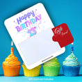 Load image into Gallery viewer, This image shows a gift card partially inside the 13th Birthday Gift Card Holder Money Card.