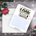 Load image into Gallery viewer, This image shows the Beginning to Look a lot Like Christmas Gift Card Money Card with the included A2 size envelope.