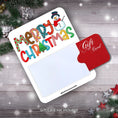 Load image into Gallery viewer, This image shows a gift card partially inside the Christmas Snowman Gift Card Money Card.