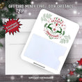 Load image into Gallery viewer, This image shows the Deer Greetings Gift Card Money Card with the included A2 envelope.