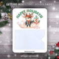 Load image into Gallery viewer, This image shows the Holiday Pirate Gift Card Holder Money Card.