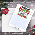 Load image into Gallery viewer, This image shows the Merry Little Christmas Gift Card Holder Money Card with the included A2 envelope.