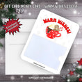 Load image into Gallery viewer, This image shows the Warm Wishes Cocoa Gift Card Holder Money Card with the included A2 envelope.