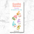 Load image into Gallery viewer, This image shows the cover of the Checklist Notepad - Gnomes.