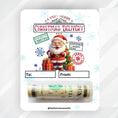 Load image into Gallery viewer, This image shows the money tube attached to the Christmas Delivery Money Card.