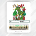 Load image into Gallery viewer, This image shows the money tube attached to the Fa Ra Raawr Money Card.
