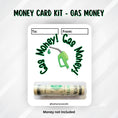 Load image into Gallery viewer, This image shows the money tube attached to the Gas Money 2 Money Card.