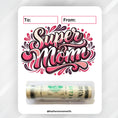 Load image into Gallery viewer, This image shows the Super Mom Mother's Day Money Card Kit.