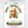 Load image into Gallery viewer, This image shows the Mom Bee Mother's Day Money Card Kit.