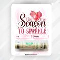 Load image into Gallery viewer, This image shows the money tube attached Season to Sparkle Money Card