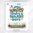 Load image into Gallery viewer, Snowflake Kisses Money Card Kit