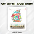 Load image into Gallery viewer, This image shows the Teacher Influence Money Card Kit.