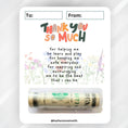 Load image into Gallery viewer, This image shows the Thank You So Much Teacher Money Card Kit.