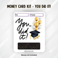Load image into Gallery viewer, This image shows the You Did It! Money Card without the money tube.