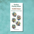Load image into Gallery viewer, This image shows the Checklist Notepad - Monkey Playing Guitar cover.