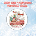 Load image into Gallery viewer, This image shows the Personalized Holiday Stickers - Pickup Holidays.