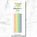 Load image into Gallery viewer, This image shows the cover of the Tasks Notepad - Rainbow Prism.
