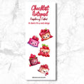 Load image into Gallery viewer, This image shows the cover of the Checklist Notepad - Raspberry Cakes.