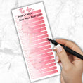 Load image into Gallery viewer, This image shows the To-Do... Notepad - Raspberry Popsicles with a list started on it.