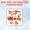 Load image into Gallery viewer, This image shows the Personalized Holiday Stickers - Sweet Holiday Season.