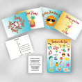 Load image into Gallery viewer, This image shows the full Camp Postcard Kit - Vacation in the Sun