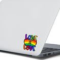 Load image into Gallery viewer, Love is Love Die-Cut Sticker