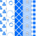 Load image into Gallery viewer, Scrapbookers, this is what you've been looking for! This blue themed baby bundle has 30 unique images that can be printed or used as digital backgrounds.