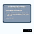 Load image into Gallery viewer, This digital download will allow you to instantly download images of A-ROARR-ABLE dinosaurs.
