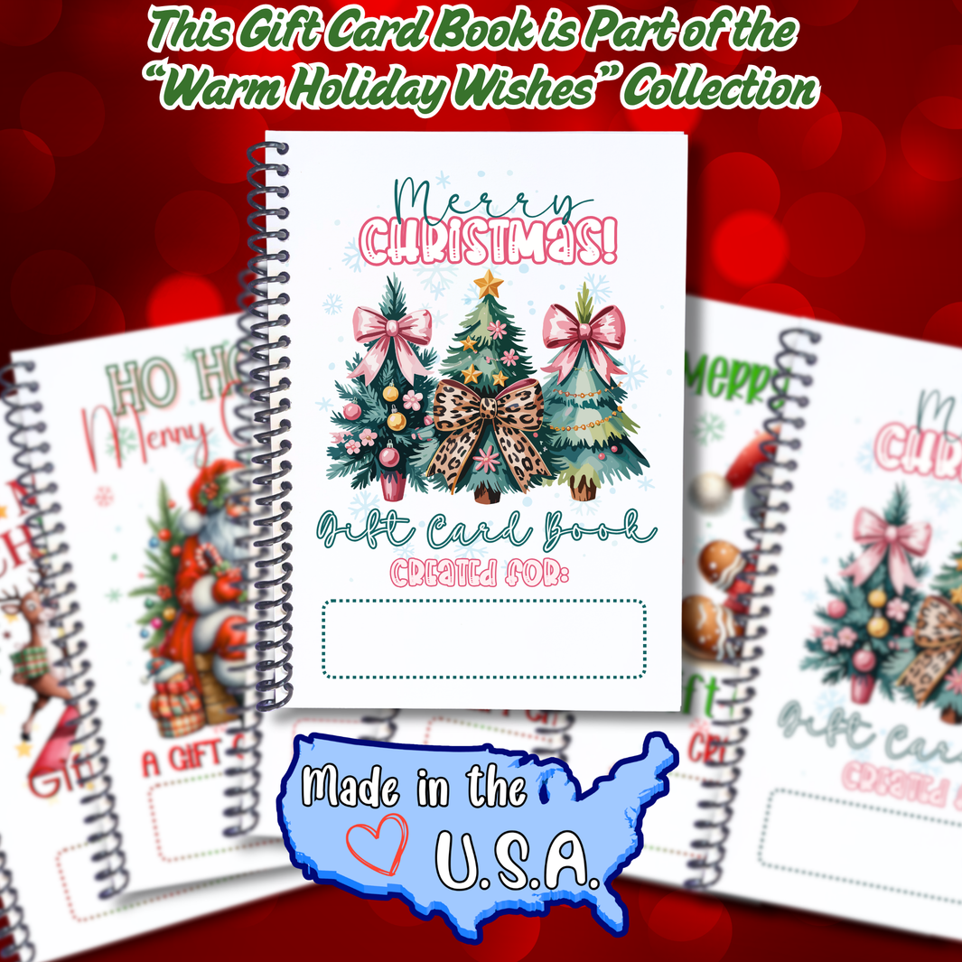 Warm Holiday Wishes - Gift Card Book Collection