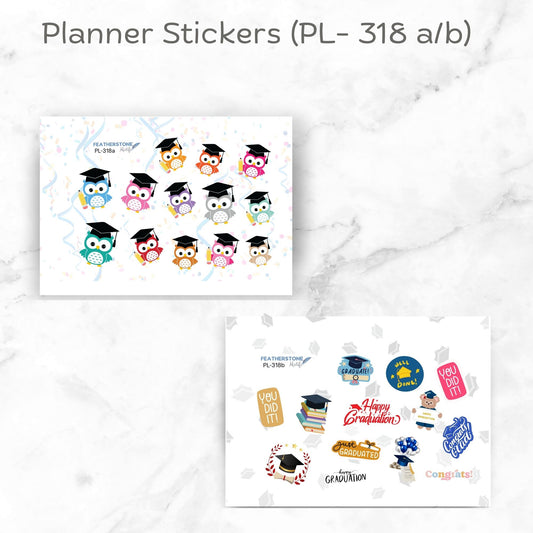 PL-318 5x7 Planner Labels