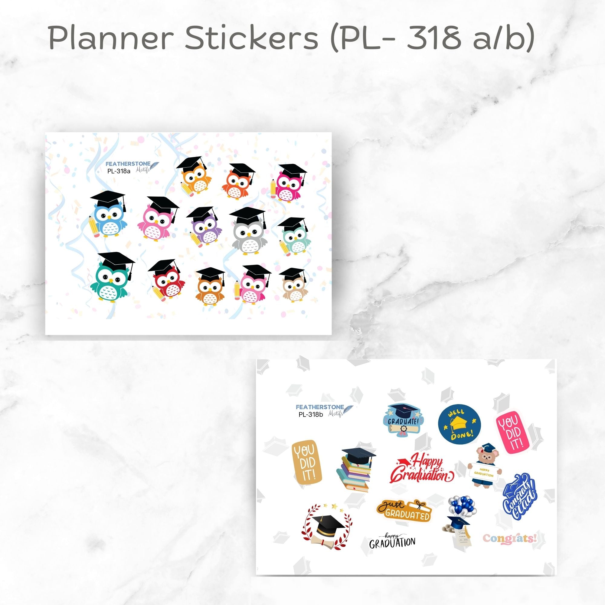 Personalized Grad Gift Card Book with Stickers and PVC Cover