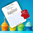 Load image into Gallery viewer, This image shows a gift card partially inside the 29th Birthday Gift Card Holder Money Card.
