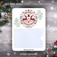 Load image into Gallery viewer, This image shows the Christmas Deer 2 Gift Card Money Card.
