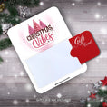 Load image into Gallery viewer, This image shows a gift card partially inside the Christmas Vibes Gift Card Money Card.
