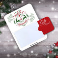 Load image into Gallery viewer, This image shows a gift card partially inside the Deer Greetings Gift Card Money Card.
