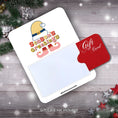 Load image into Gallery viewer, This image shows a gift card partially inside the Elf Greetings Gift Card Money Card.
