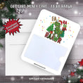 Load image into Gallery viewer, This image shows the Fa Ra Raawr Gift Card Money Card with the included A2 size envelope.
