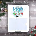 Load image into Gallery viewer, This image shows the Worth Melting For Gift Card Holder Money Card.
