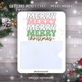 Load image into Gallery viewer, This image shows the Merry Merry Gift Card Holder Money Card.
