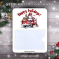 Load image into Gallery viewer, This image shows the Pickup Holidays Gift Card Holder Money Card.
