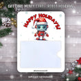 Load image into Gallery viewer, This image shows the Robot Gift Card Holder Money Card.
