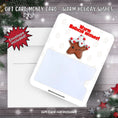 Load image into Gallery viewer, This image shows the Warm Holiday Wishes Gift Card Holder Money Card with the included A2 envelope.
