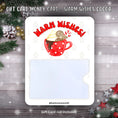 Load image into Gallery viewer, This image shows the Warm Wishes Cocoa Gift Card Holder Money Card.
