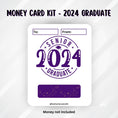 Load image into Gallery viewer, This image shows the 2024 Graduate Money Card without the money tube.
